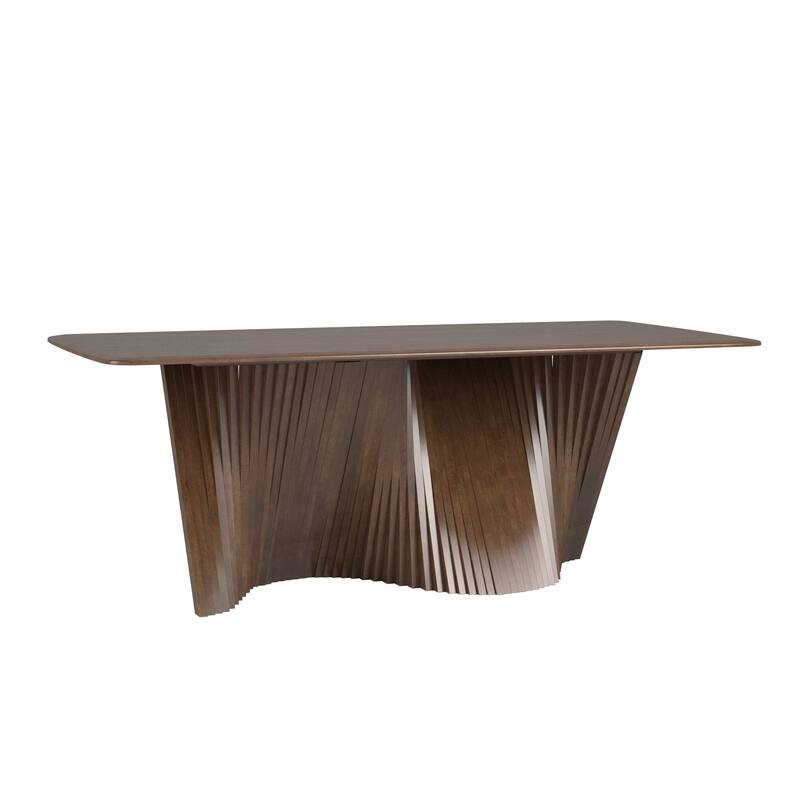 Norvik Wave Base Dining Table Set by iNSPIRE Q Modern