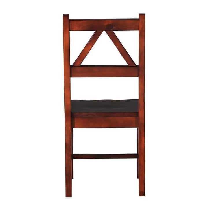 Linon The Gray Barn Pitchfork Antique Tobacco Chair