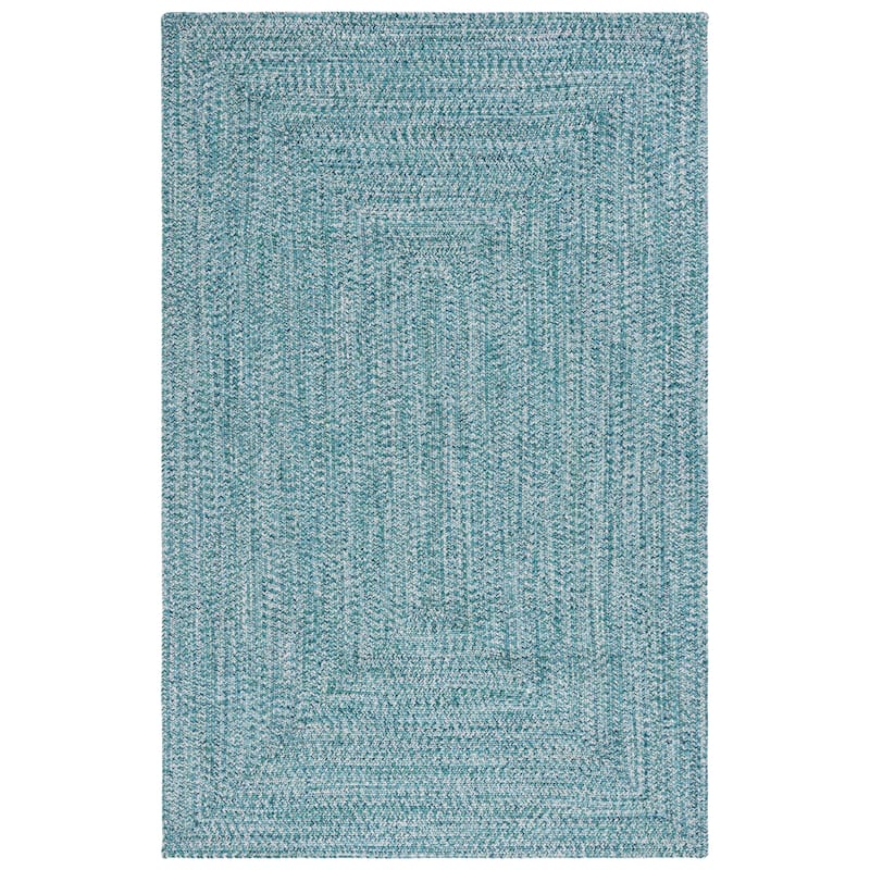 SAFAVIEH Handmade Braided Anthi Casual Rug - 5' x 8' - Teal/Green