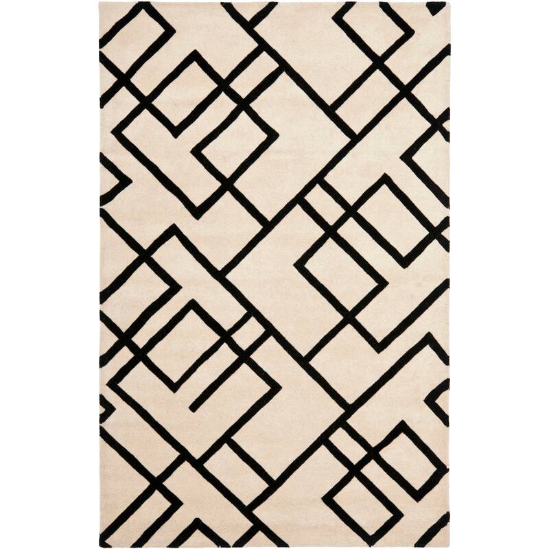 SAFAVIEH Handmade Soho Gulsevim Deco N.Z. Wool Rug