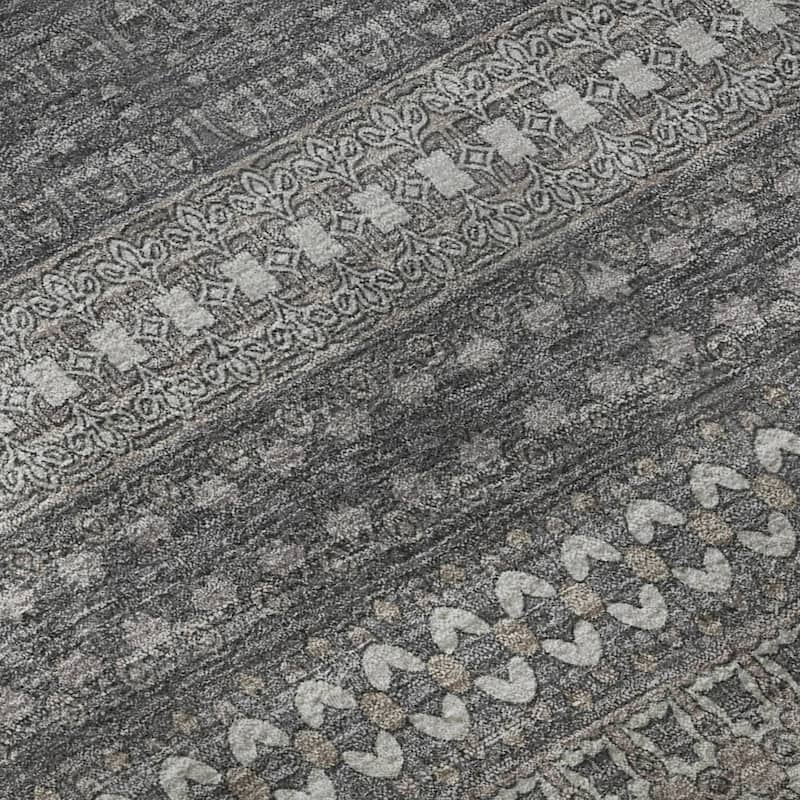 Premium Washable Super Soft Boho Stripes Mayfield Rug