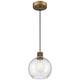 Option Antique Brushed Brass / Seeded Glass