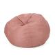 Madison Faux Suede 5-foot Beanbag Chair by Christopher Knight Home