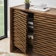 preview thumbnail 4 of 7, Emric Wave Accent Cabinet