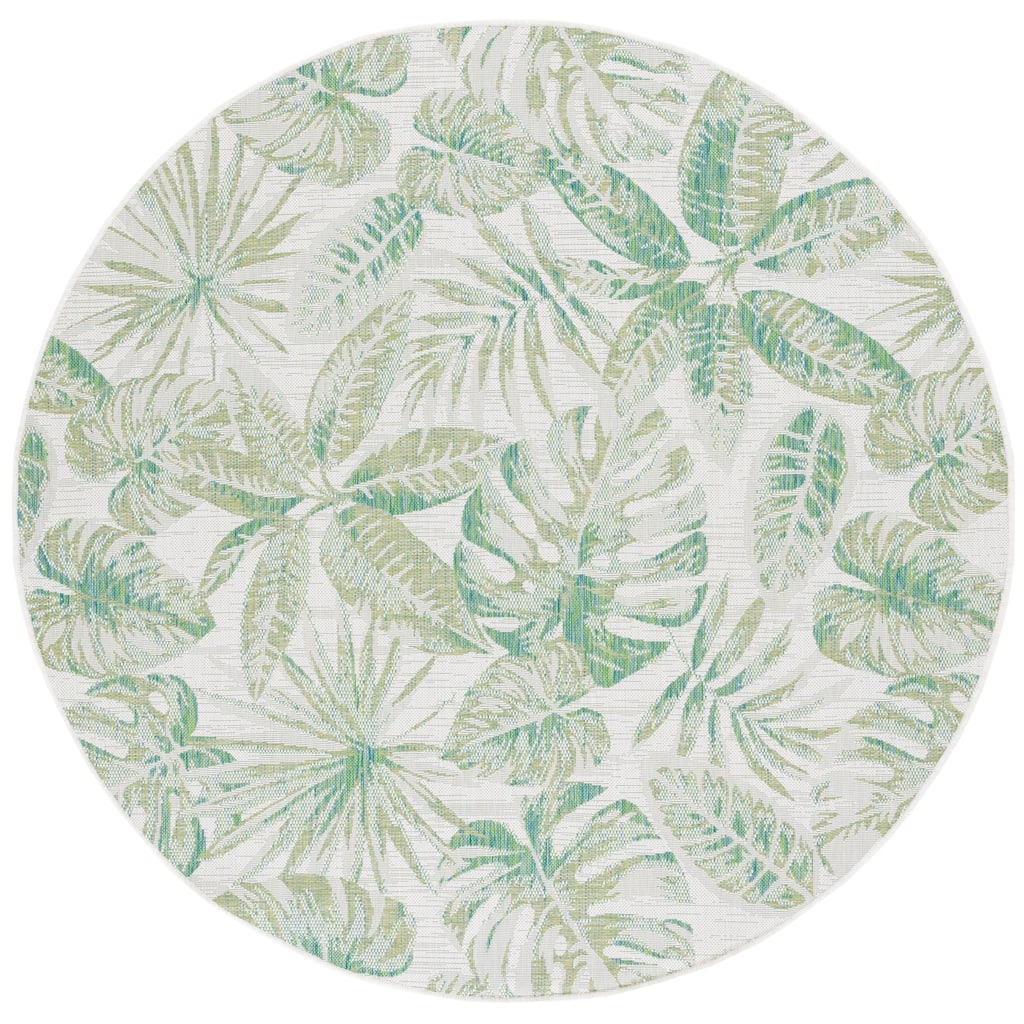 SAFAVIEH Courtyard Mariyam Indoor/Outdoor Tropical Rug