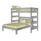preview thumbnail 17 of 26, Max and Lily Farmhouse Twin over Queen L Shaped Bunk Bed