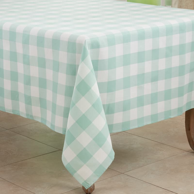 Casual Buffalo Plaid Tablecloth