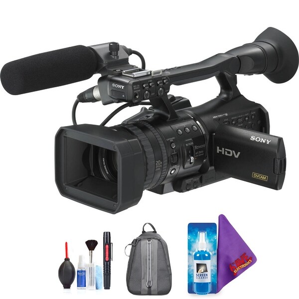 Sony HVR-V1U HDV Camcorder + Pro Accessories Bundle (Certified Refurbished). Opens flyout.
