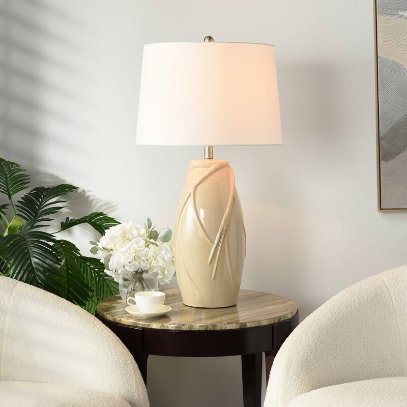 StyleCraft Starlite Ceramic Table Lamp