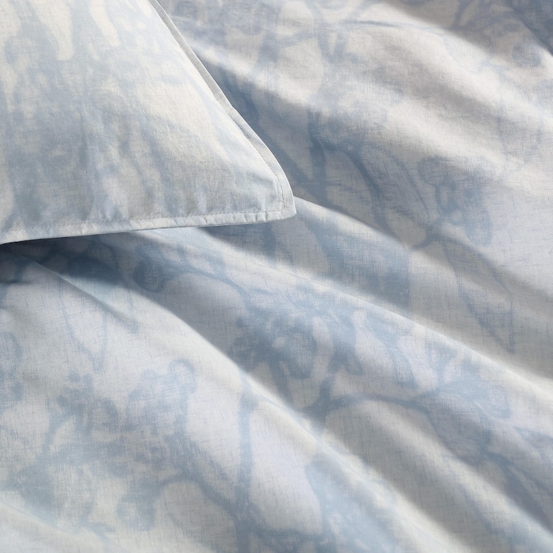 Calvin Klein Bayberry Cotton Blue Comforter Set