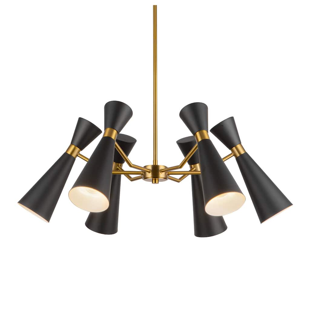 Alora Lighting CH574632 Blake 6 Light 32" Wide Chandelier