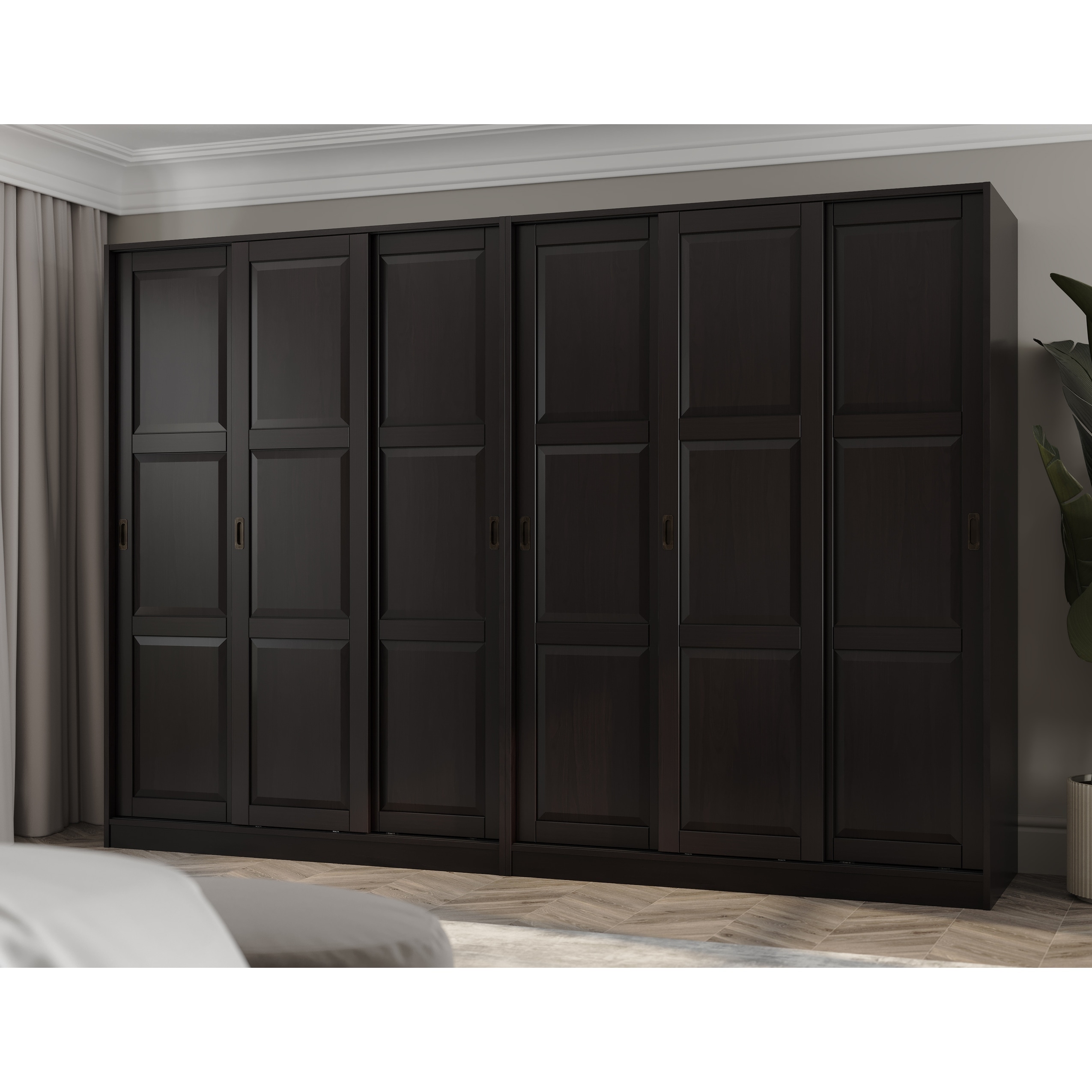 https://ak1.ostkcdn.com/images/products/is/images/direct/2d1e17a49bc2d6dae7b8311bfa13773a3b3d15ea/Palace-Imports-100%25-Solid-Wood-Wall-Closet-System-of-Wardrobe-Armoires-with-Mirrored%2C-Louvered-or-Raised-Panel-Sliding-Doors.jpg