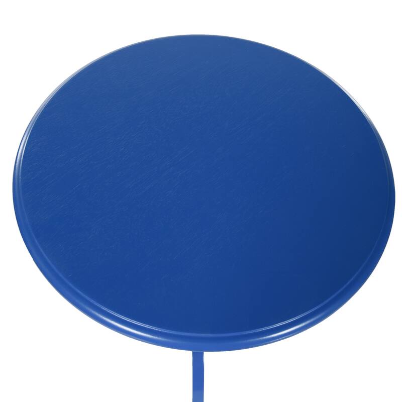 StyleCraft Harbor Breeze Round Pedestal Side Table