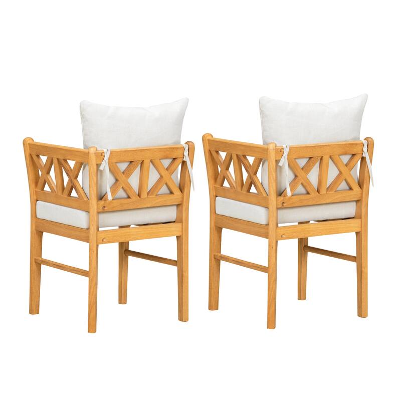 Farmhouse Modern Dining Corner- Chairs Set of 2