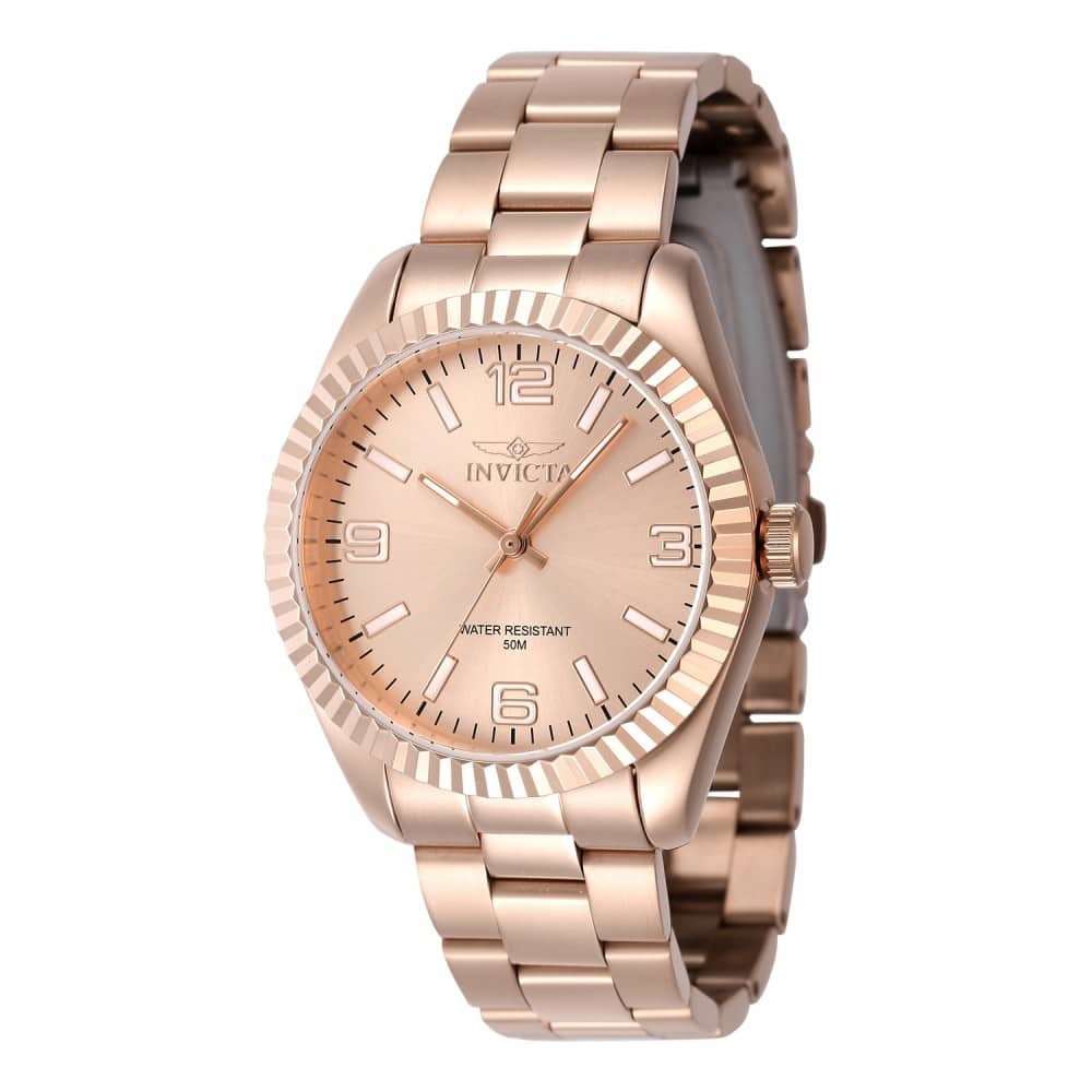 Invicta Women's 47477 Specialty Quartz 3 Hand Rose Gold Dial Watch - Rose Gold