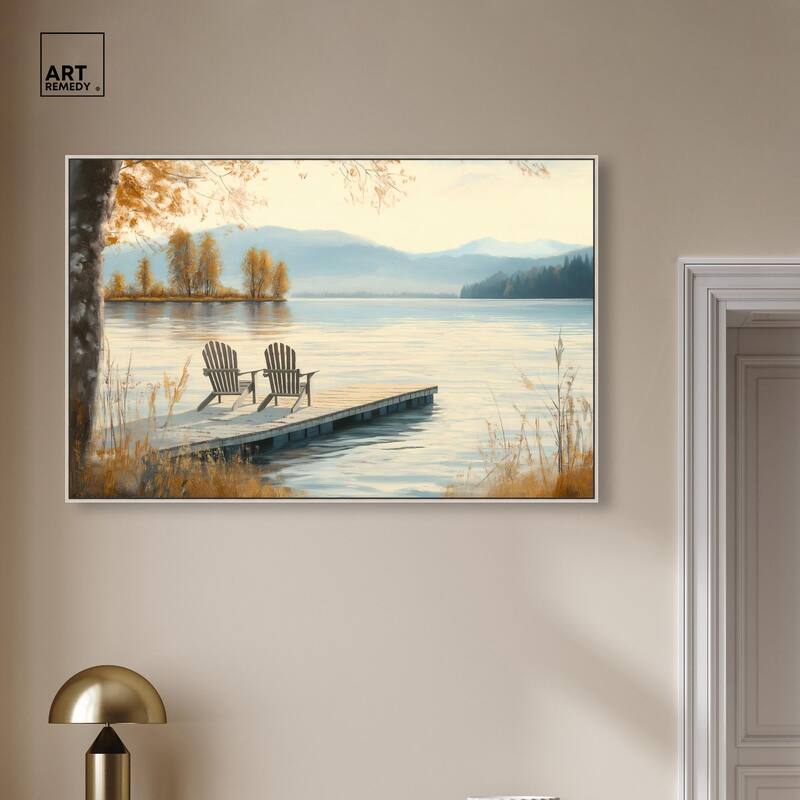 Lake of Dreams Canvas by Art Remedy