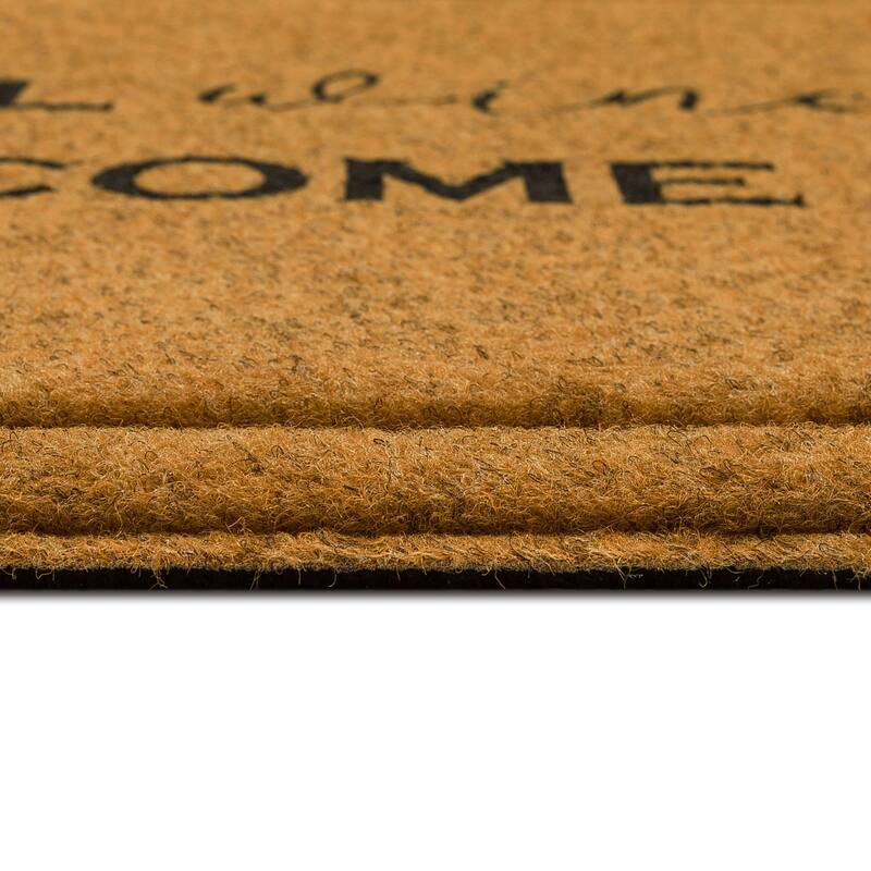 Mohawk Home Faux Coir Novelty Impressions Doormat