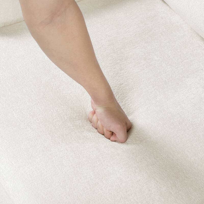 Willia 31.5" Chenille Accent Chair - Light Brownish-Gray Finish Frame