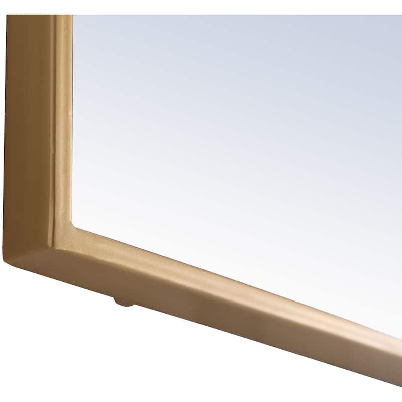 Elegant Lighting Eternity 40"x 24" Rectangular Metal Framed Wall