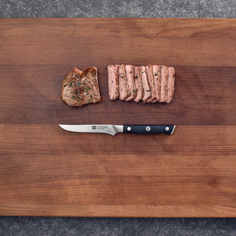 ZWILLING Spectrum 4-pc Steak Knife Set with Wood Presentation Box - Black