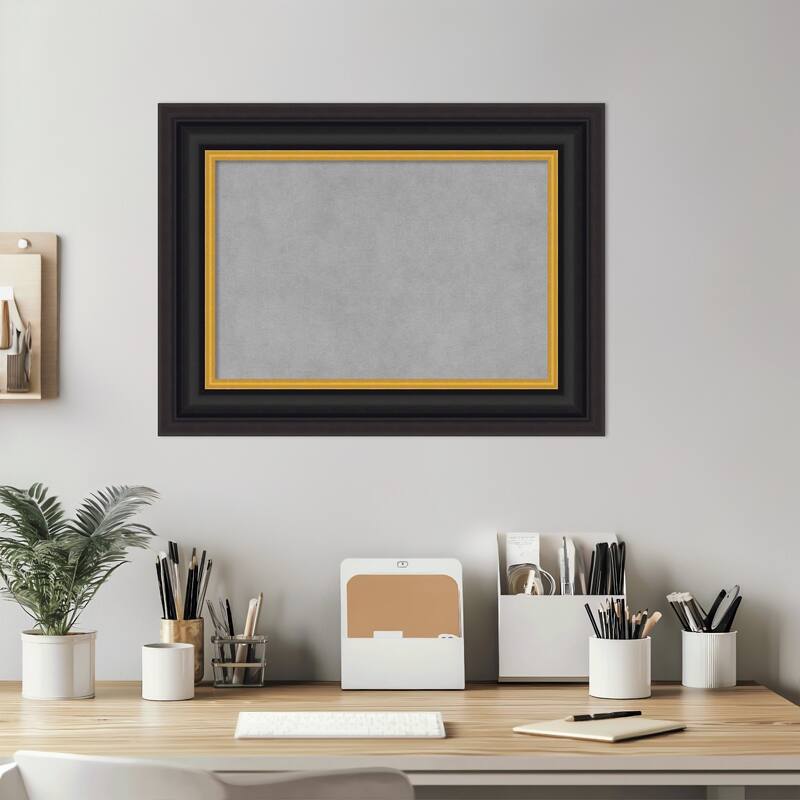 Amanti Art Sierra Black Brown Framed