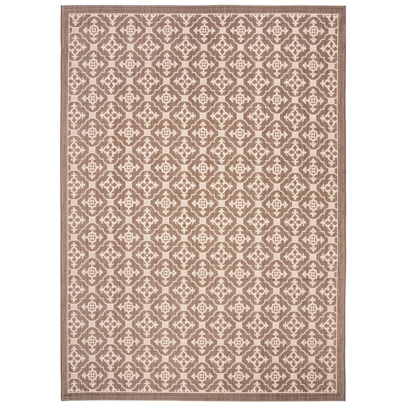 SAFAVIEH Courtyard Birgul Indoor/ Outdoor Waterproof Patio Backyard Rug