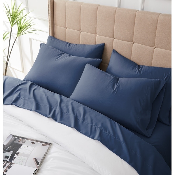 No slip Ultra soft Deep Pocket 6 piece Bed Sheet Set On Sale Bed Bath Beyond 22399521