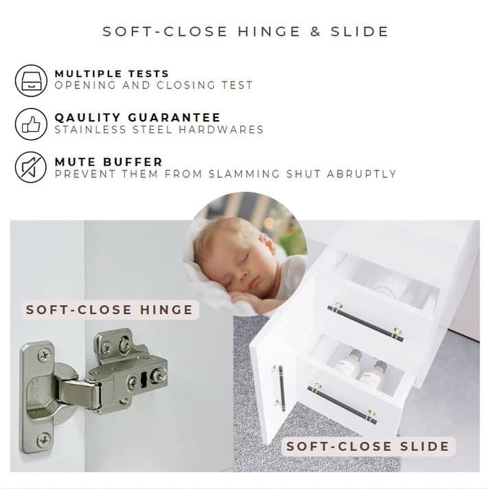 Eliza 60'' Wall Mounted Vanity with Single Sink on the Right