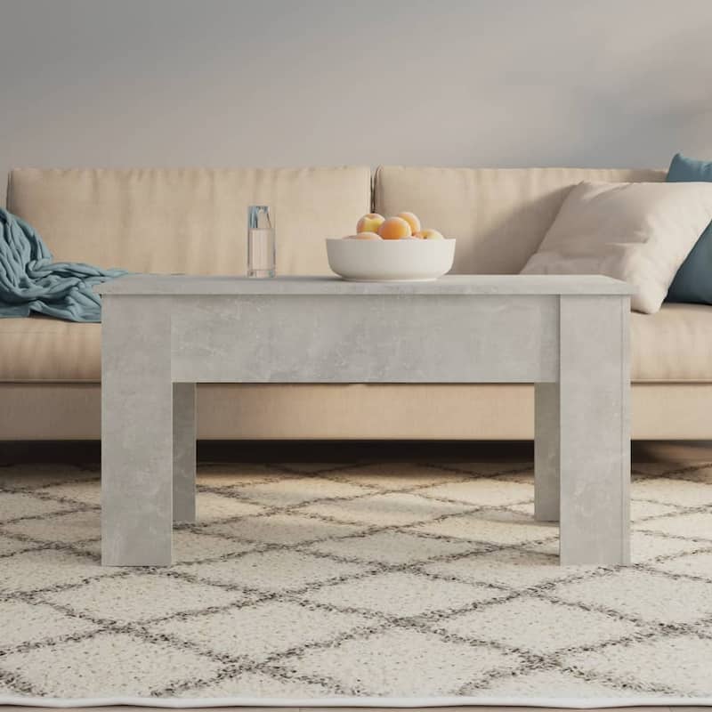 vidaXL Coffee Table Lift Top End Table Accent Side Sofa Table Engineered Wood - 39.8" x 19.3" x 20.5"