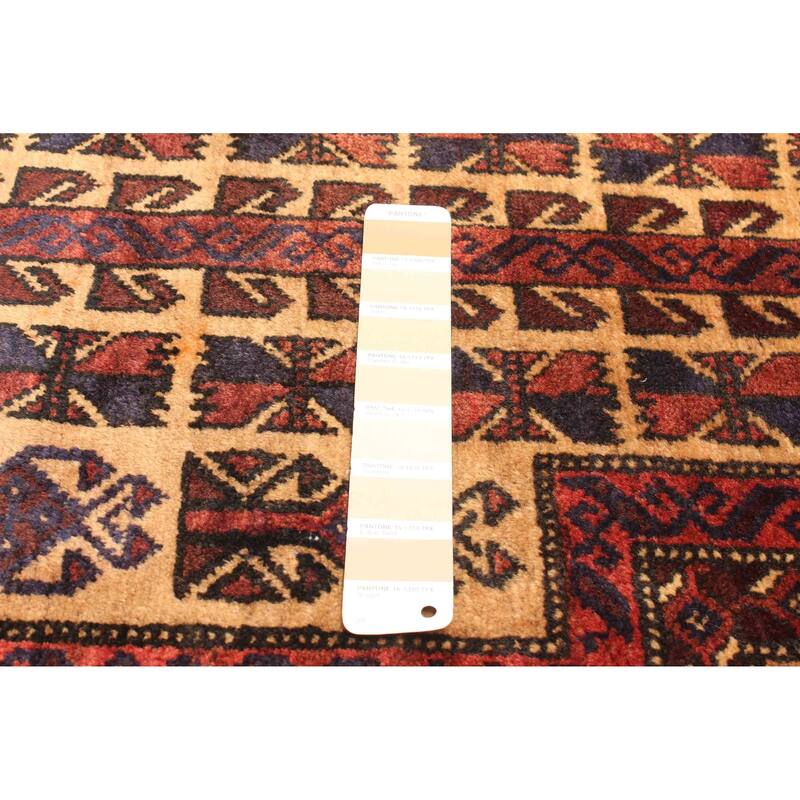 ECARPETGALLERY Hand-knotted Teimani Tan Wool Rug - 2'11 x 5'0