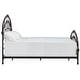 preview thumbnail 23 of 34, Lacey Round Curved Double Top Arches Victorian Iron Bed by iNSPIRE Q Classic