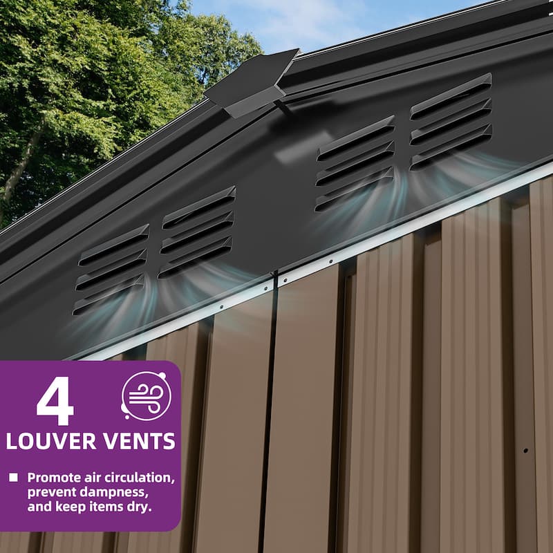 Steel Outdoor Storage Shed