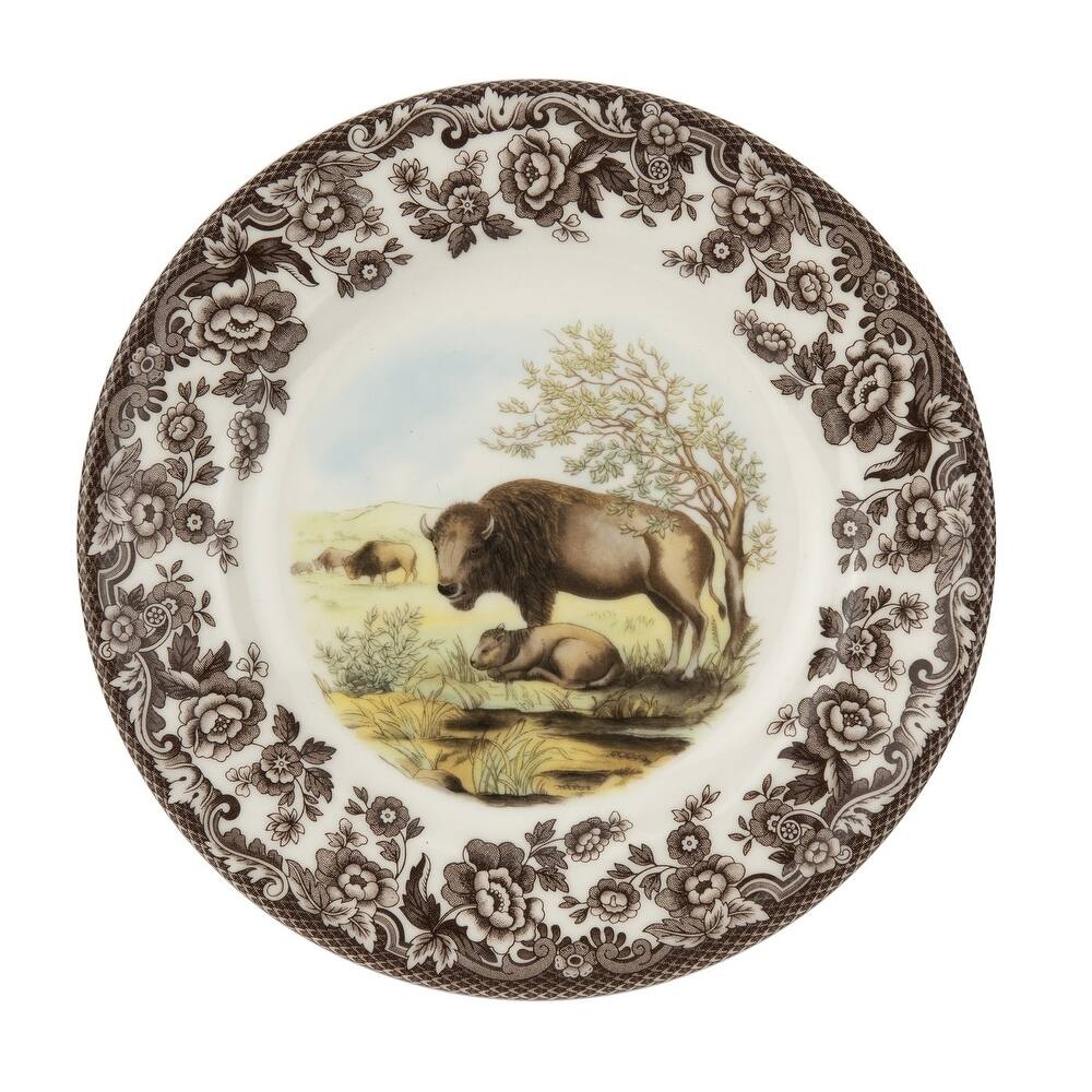 Spode Woodland Salad Plate - Assorted Animals