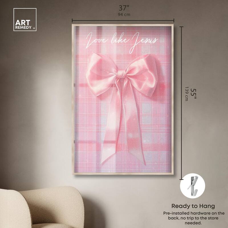 Love Like Jesus Bow Shadowbox by Art Remedy