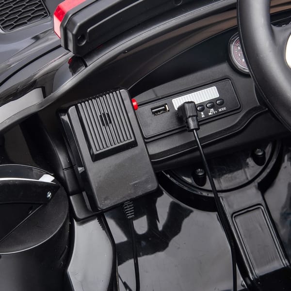 slide 2 of 10, Kids Electric Pickup Truck with LED Lights, MP3, and 6-Wheel Suspension - 24V Ride-On for Ages 3-8 White