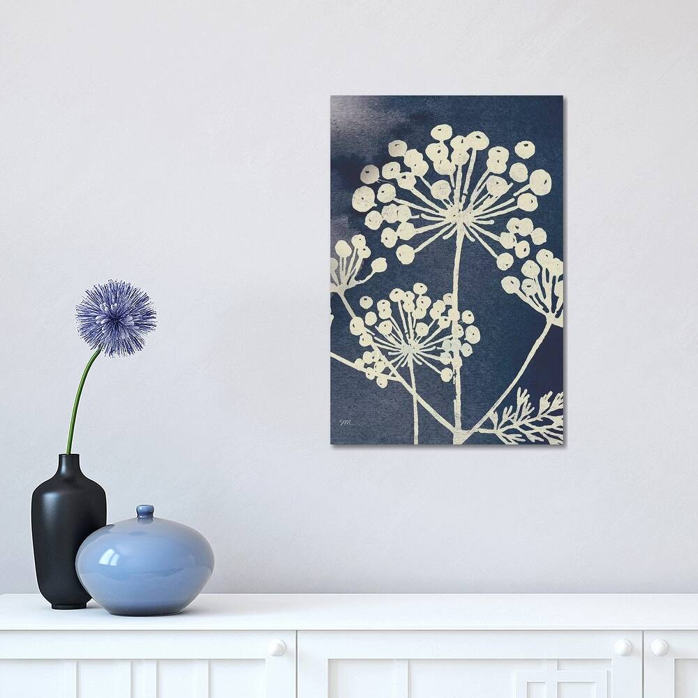 iCanvas "Dark Blue Sky Garden I" by Studio Mousseau Canvas Print