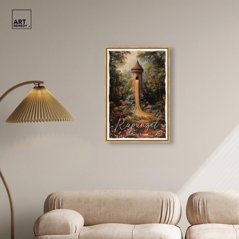Rapunzel Classic Canvas by Art Remedy