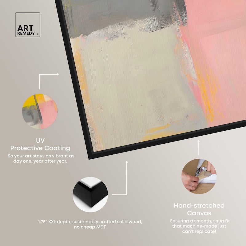 Tangerine Blush II Canvas by Art Remedy