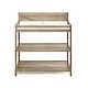 preview thumbnail 6 of 5, Wood Barnside Changing Table Chestnut