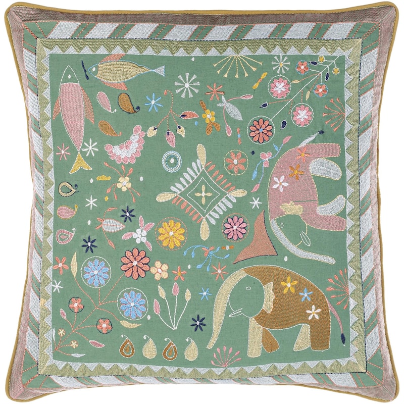 Howard Traditional Border Accent Pillow