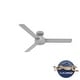preview thumbnail 2 of 20, Hunter 52" and 44" Presto Ceiling Fan w/ Wall Control - Contemporary, Industrial, Scandinavian