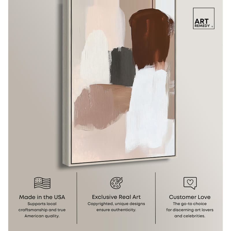 Veiled Browns Canvas by Art Remedy