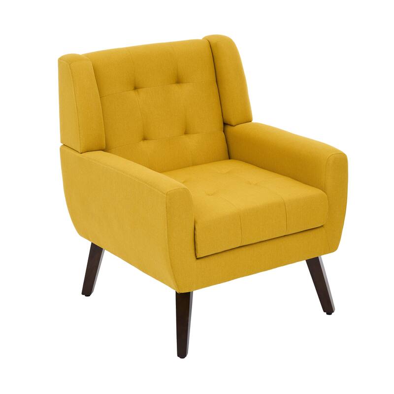 Set of 2 Tufted Upholstered Accent Armchair