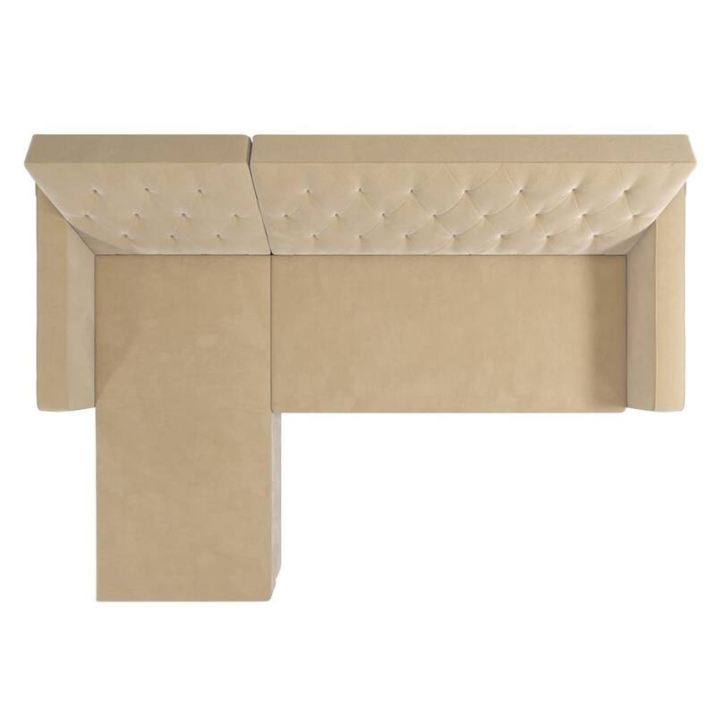 CosmoLiving by Cosmopolitan Liberty Sectional Futon with Storage