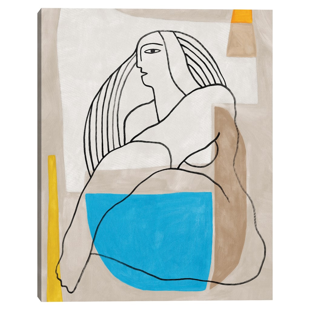 Hesitation by Kristine Hagen Canvas Art Print