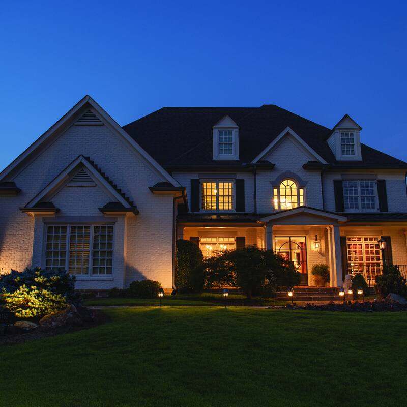 Shepherd Hook 80 Lumen Solar Warm White LED Pathway Landscape Light