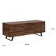 preview thumbnail 11 of 10, Broadmore 46-inch Acacia Wood Storage Bench