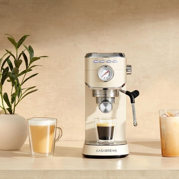 CASABREWS CM5418 Espresso Machine 20 Bar with Milk Frothing Steam