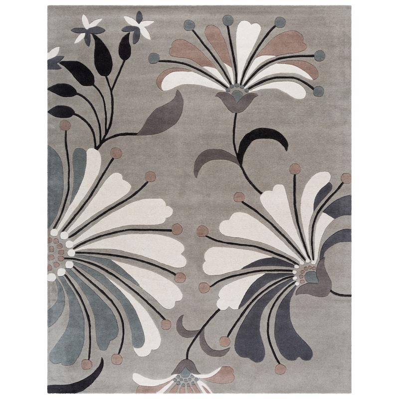 SAFAVIEH, Handmade Soho Renada Floral N.Z. Wool Rug