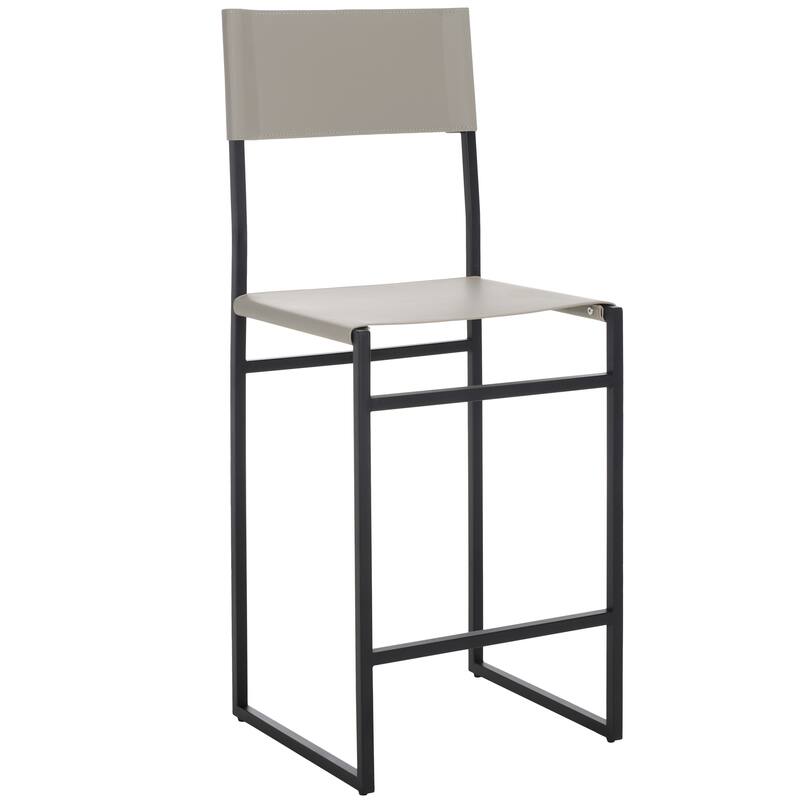 SAFAVIEH Valeria 26-inch Counter Stool (Fully Assembled) - 18 In. W x 18 In. D x 43 In. H - 18Wx18Dx43H